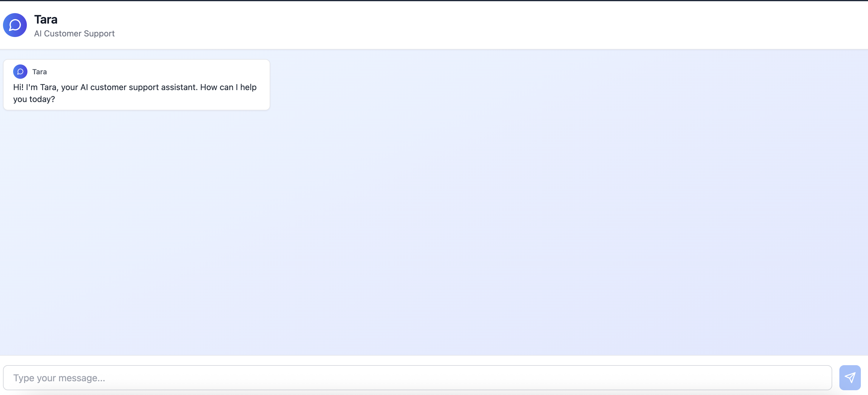 Customer Support Chatbot